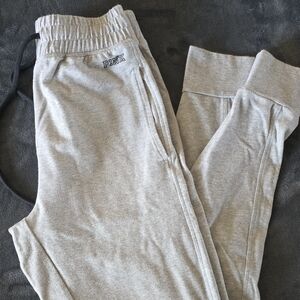 PINK Victoria's Secret Light Gray Joggers